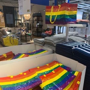 Limited Edition LGBTQ+ KVANTING Ikea bag